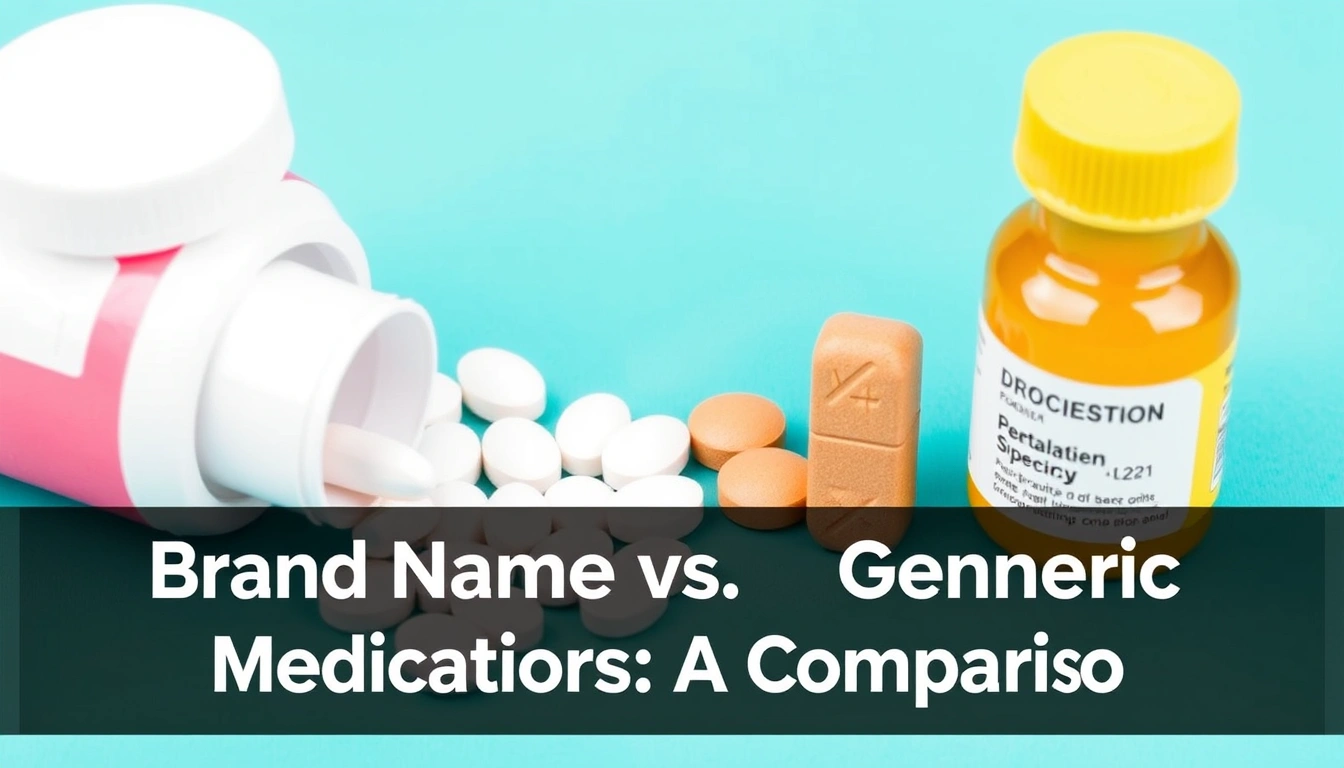 Brand Name vs. Generic Medications: A Comparison Brand Name vs. Generic Medications: A Comparison