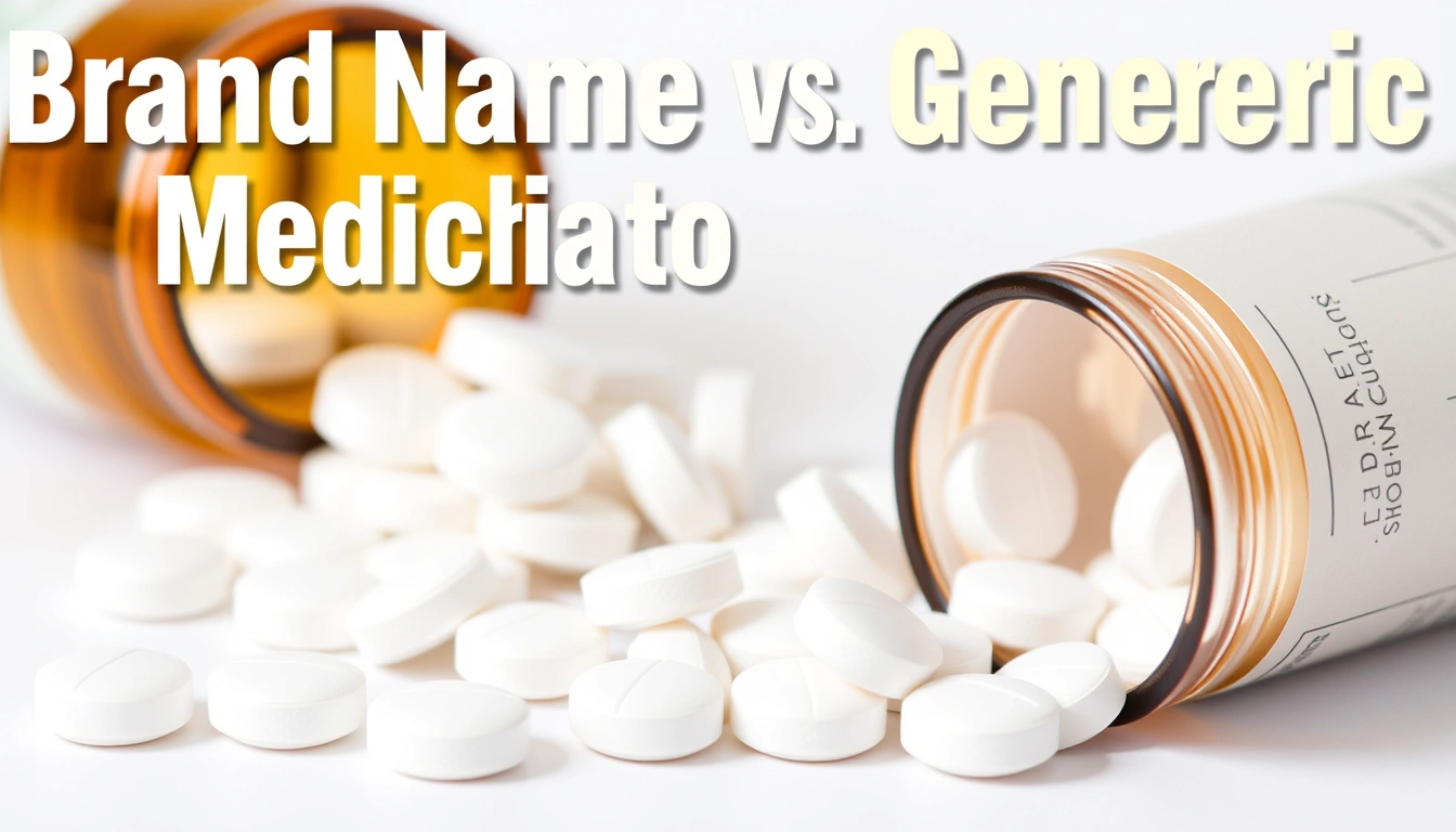 Brand Name vs. Generic Medications: A Comparison Brand Name vs. Generic Medications: A Comparison