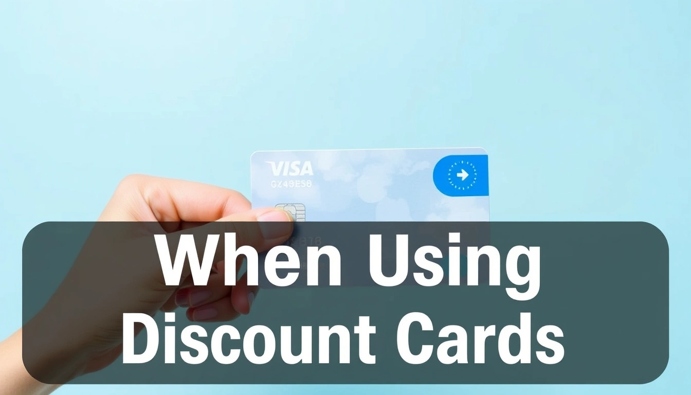Common Mistakes When Using Discount Cards