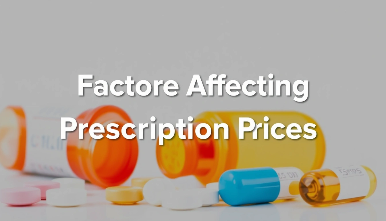 Factors Affecting Prescription Prices