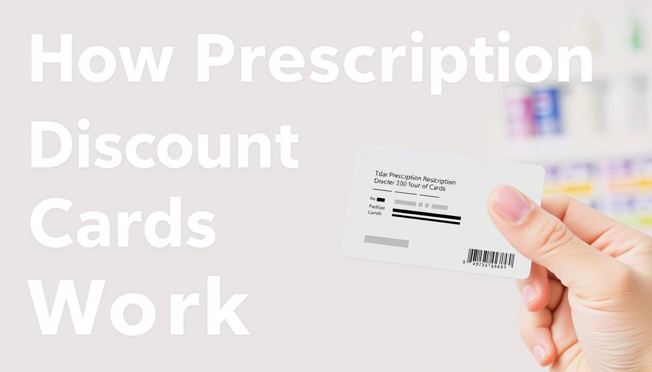 How Prescription Discount Cards Work How Prescription Discount Cards Work