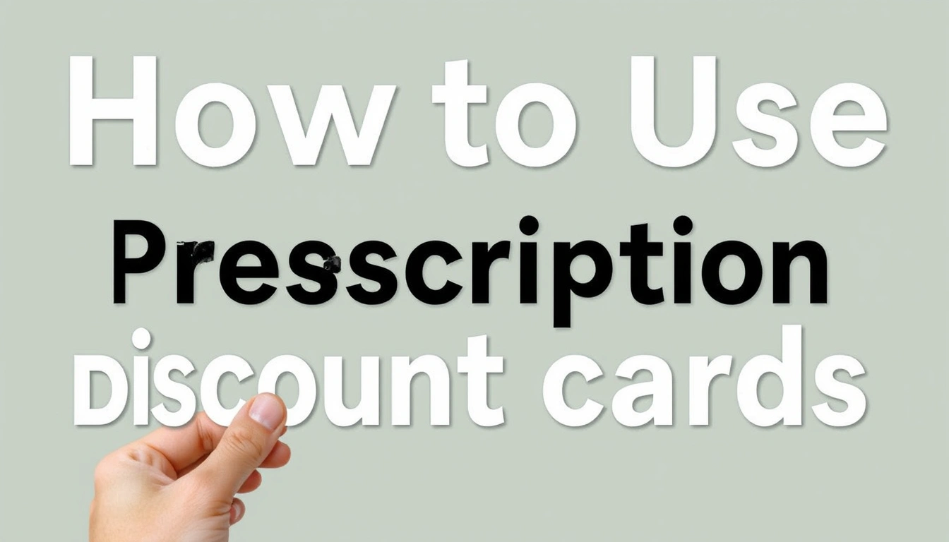 How to Use Prescription Discount Cards Effectively How to Use Prescription Discount Cards Effectively