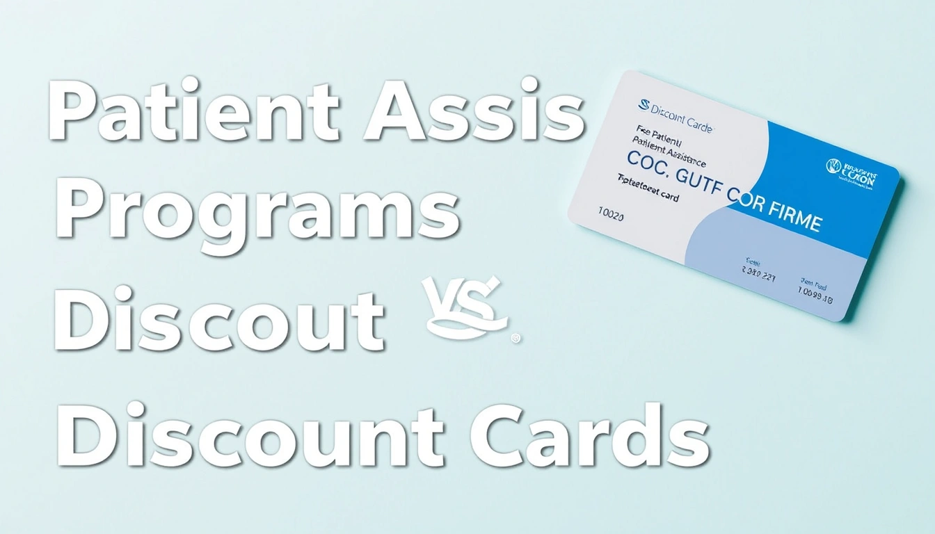 Patient Assistance Programs vs. Discount Cards