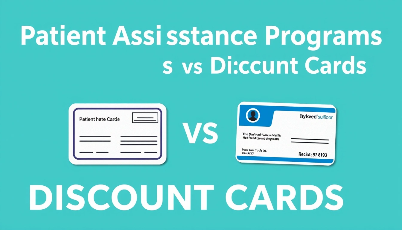 Patient Assistance Programs vs. Discount Cards