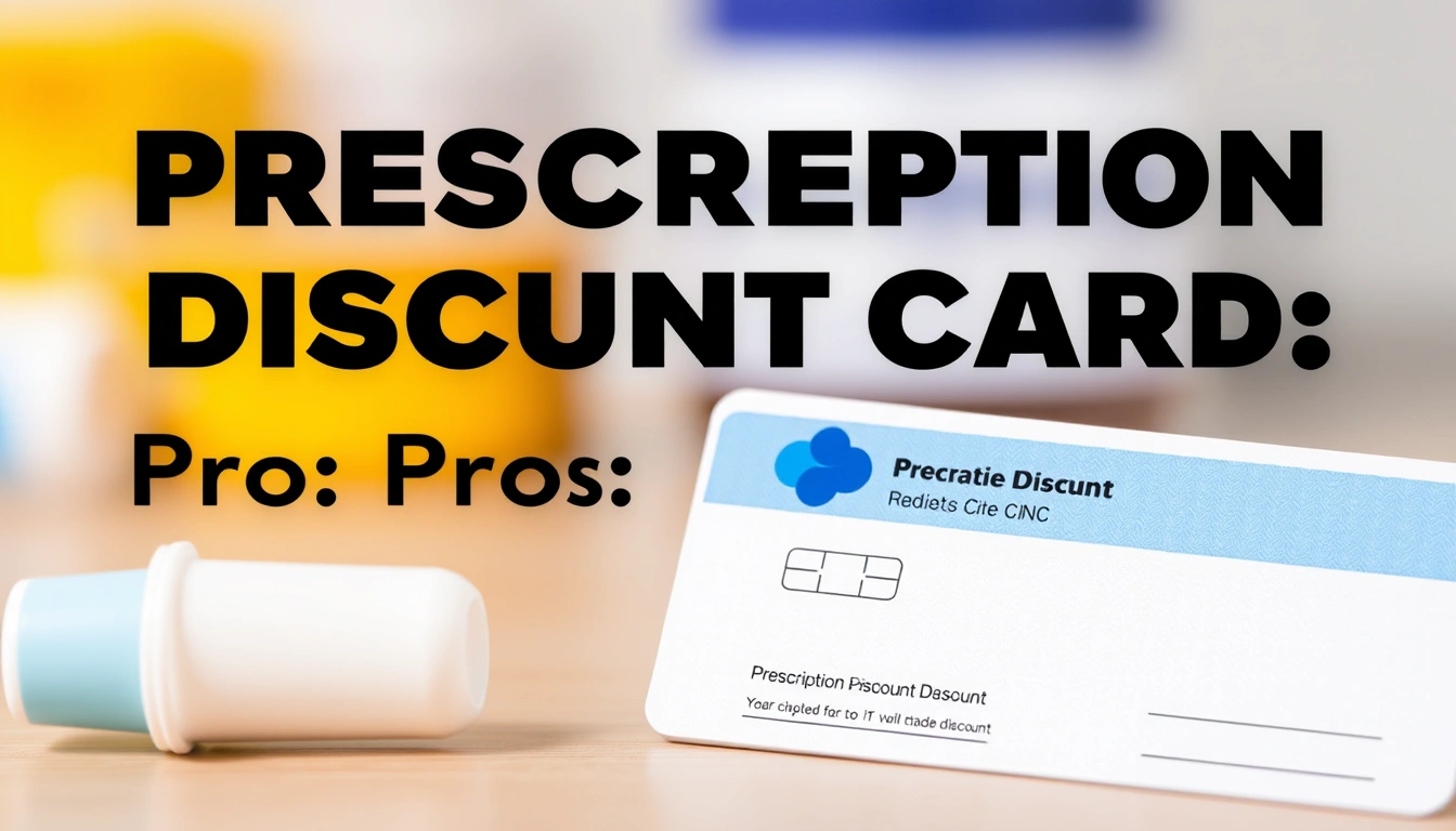 Prescription Discount Cards: Pros and Cons