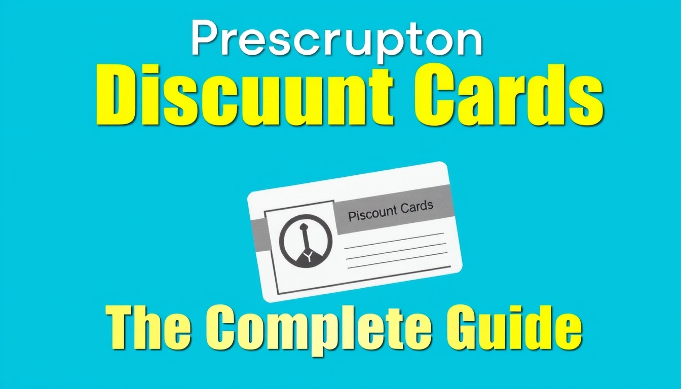 Prescription Discount Cards β The Complete Guide Prescription Discount Cards β The Complete Guide