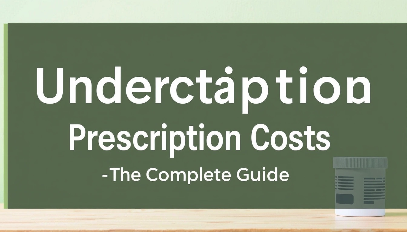 Understanding Prescription Costs — The Complete Guide