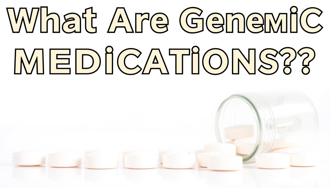 What Are Generic Medications? What Are Generic Medications?
